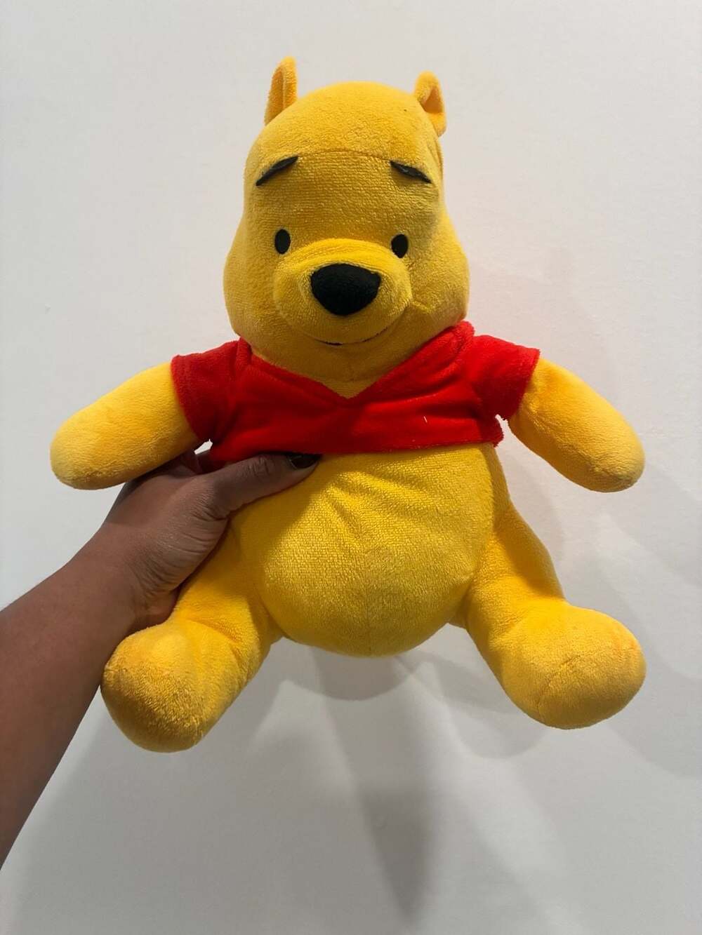 Disney Winnie The Pooh Plush Stuffed Animal Toy Red Shirt